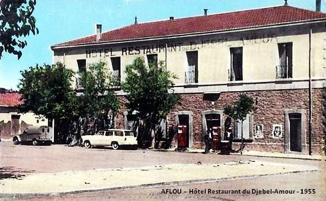 Aflou - Hotel-Restaurant Djebel-Amour - 1955.jpg